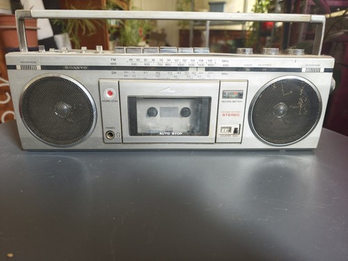 Sanyo 7700k radio cassette - sanyo, radio-cassette