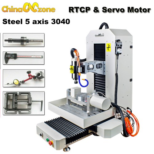 Servomoteur rtcp acier - acier, cnc