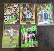 Panini Top Class 2025 Lionel Messi 5 Card Lot