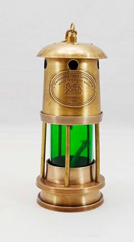 Ancienne lampe mineur en - lampe,