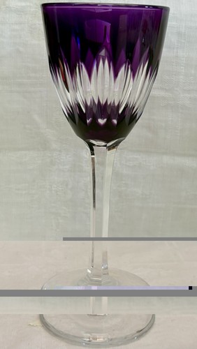 Verre pied cristal de - verre, en