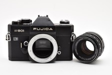 [N.Mint]FUJICA ST801 35mm Film Camera Black+ FD 55mm f/1.8 2620472