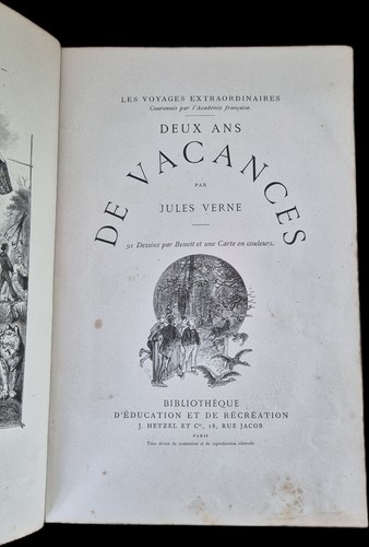 Deux ans vacances jules - ans, de