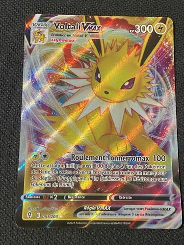 Carte pokémon voltali vmax - voltali,