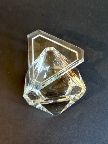 Boite géométrique cristal - en,