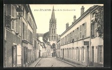 Old postcard stamps, Rue de la Cordonnerie 