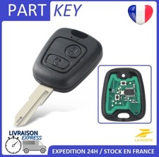 clé vierge télécommande pour Peugeot 206 206SW 206 CC ID46 433 Mhz à programmer