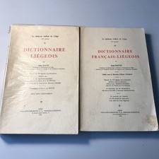 Dialècte Wallon - Dictionnaire FR - Liègeois JEAN HAUST Vol 2 + 3 Liège