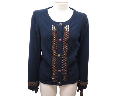 Veste chanel cardigan orne - chanel,