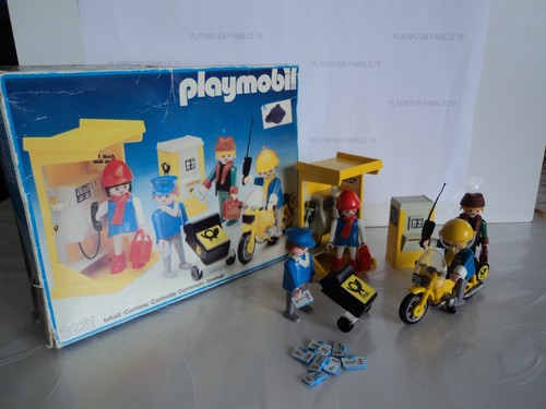 Playmobil vintage city poste - playmobil,