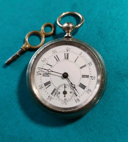 Montre gousset clé - à,