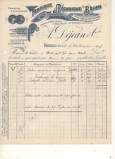 Facture 1915 - Fabrique