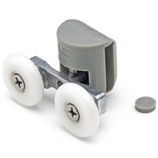 2 X Roulettes De Porte De Douche À Double Haut, 20Mm, 22Mm, 23Mm Ou 25Mm L082