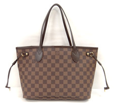 LOUIS VUITTON Damier Ebene Neverfull PM Tote Bag France 16220230300 N