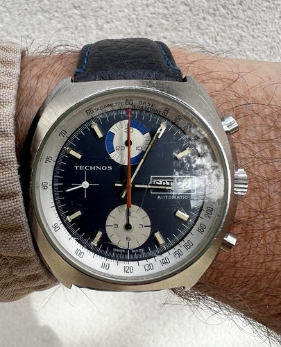 Chronographe technos boitier - chronographe,