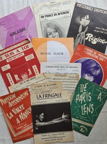 Lot partitions musique - lot,
