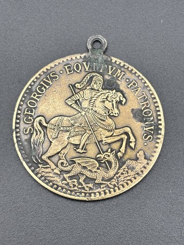 Ancienne médaille george - ancienne, st