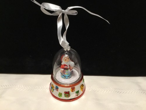 Musical glass dome santa - dome,