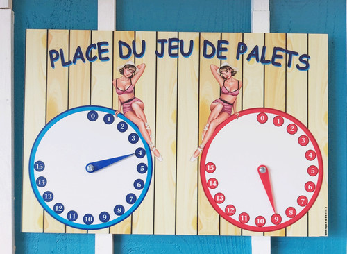 Compteur pour jeu palets - compteur, de
