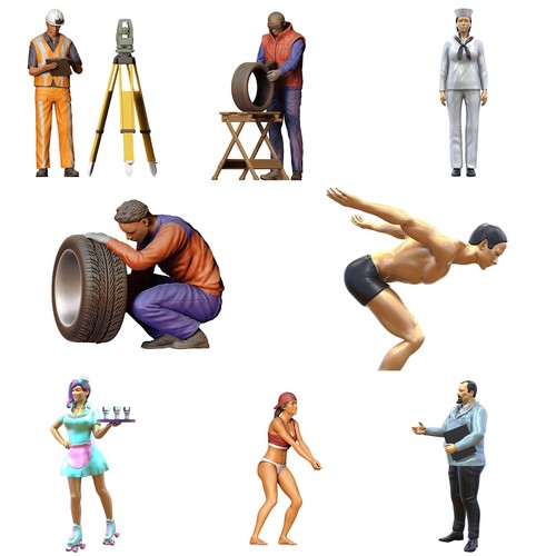 Impression 32 miniatures - impression, 3d