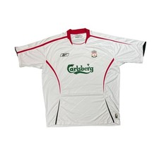 Maillot football vintage extérieur Liverpool FC #8 Gerrard saison 2005-2006