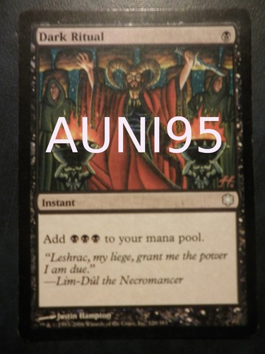 Mtg magic dark ritual coldsnap - dark,