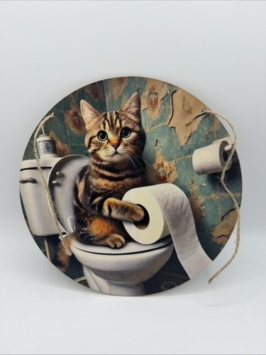 Plaque humoristique chat - humoristique,