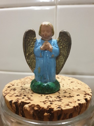 Ancien santon creche - creche, noel