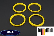 4 X Bague de Centrage 76,0 - 65,1 MM - Mak TSW P. Ex. pour VW Opel Peugeot -