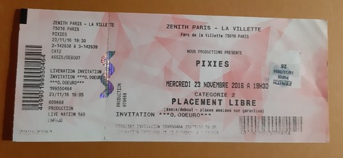 Ticket billet place - ticket,