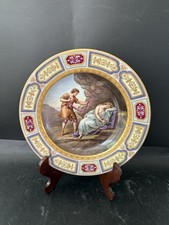 ASSIETTE PORCELAINE VIENNE