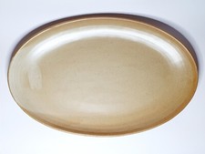 Ancien grand Plat ovale Grès