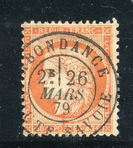 Superbe rare 38 cachet - rare,