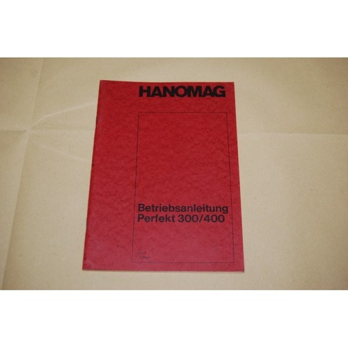 Hanomag perfect 300 400 - perfect, 3°