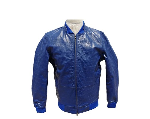 Blouson bomber bleu - , en