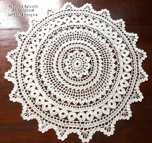 Napperon crochet main - crochet,