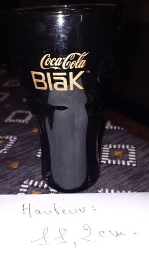 Verre coca cola blak modele - verre,