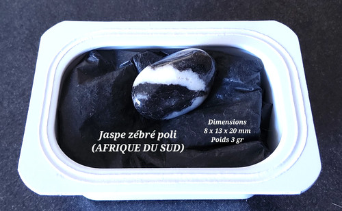 Pierre roulée jaspe zébré - pierre,
