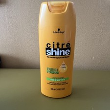 (1) Schwarzkopf Citre Shine Fresh Fusion Pure Energy Shampoo 13.5oz  400ml  New