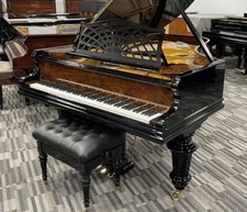 Bechstein B 6'8" Grand Piano Picarzo Pianos Walnut Accents ($180K retail)