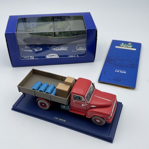 Voiture tintin camion hanomag - tintin,