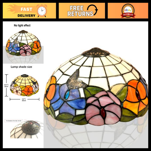 Premium tiffany lamp - lamp, shade