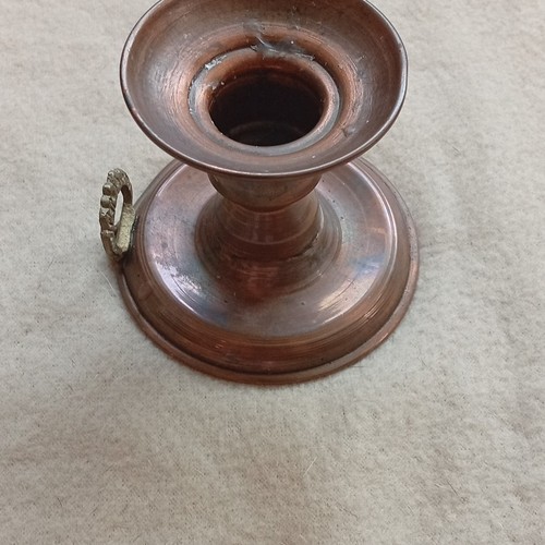 Bougeoir cuivre vintagev - en,
