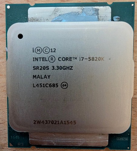 Processeur intel core 5820k - core, i7-5820k
