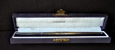 ANCIEN PORTE PLUME ARGENT ÉPOQUE ART NOUVEAU 1900  DANS SON ÉTUI TRÈS BON ÉTAT
