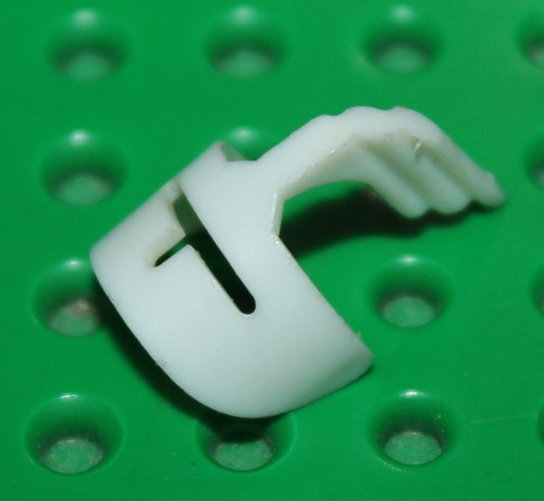 Lego castle visor white - lego,