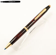 Rare Rotring Side Knock Ballpoint Pen in Red-Marble, No. R 032 012