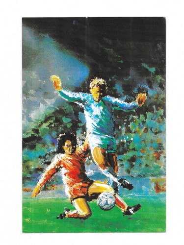 Rare postcard football - /,
