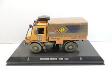 Die Cast 1/43 Model Truck Truck Mercedes Unimog Paris-Dakar 1984