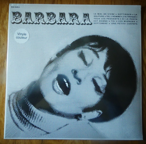 Barbara vinyl couleur - barbara,